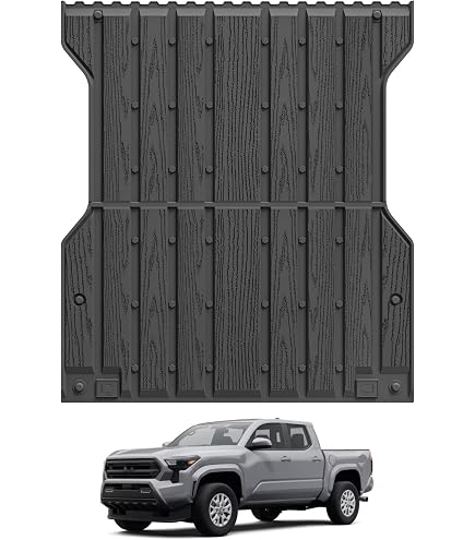 SMABEE Truck Bed Mat & Tailgate Cover For 2024-2025 Toyota Tacoma 5ft Bed - TPE All Weather Protection