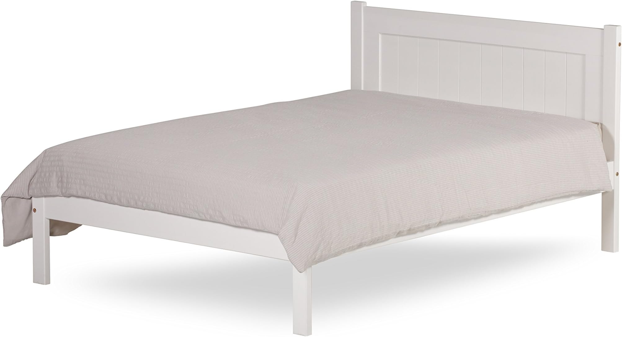 4FT6 DOUBLE CLIFTON BED FRAME IN SOLID WHITE PINE
