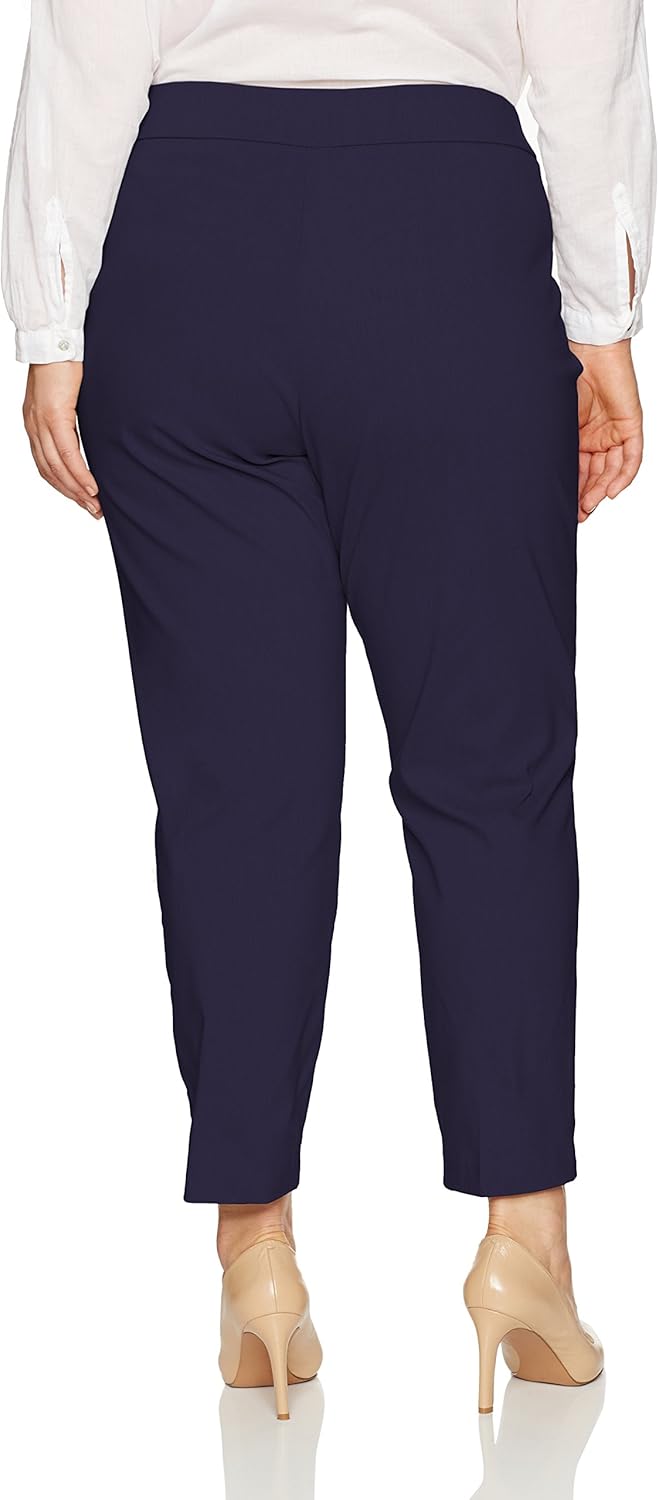 Alfred Dunner Women's Allure Slimming Plus Size Short Stretch Pants-Modern Fit at  Women’s Clothing store