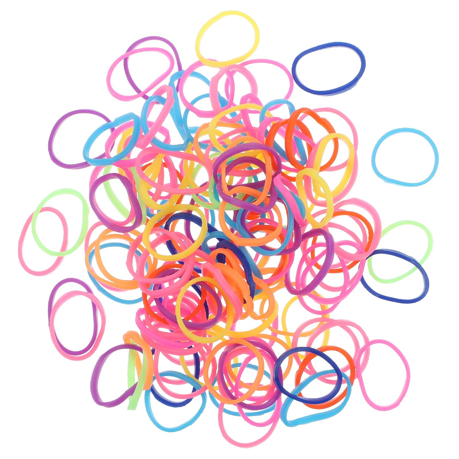 iplusmile 500Pcs Rubber Bands for Dogs and Cats, Hair Ties and Bow Accessories for Pet Grooming and Decoration Cat Dog Hair Ties Pet Headress for Decoration Pet Supply