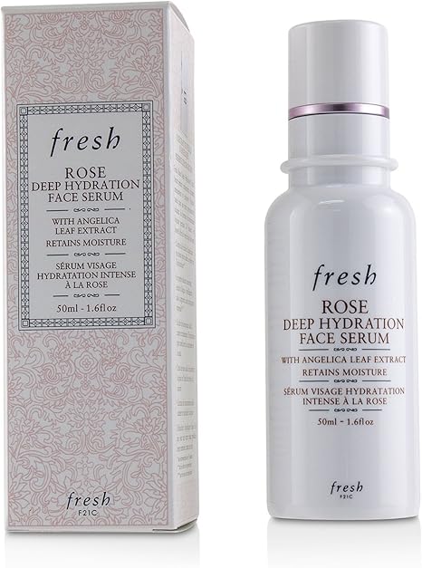 fresh rose deep hydration face serum