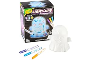 Crayola Light-Ups - Ghost, Reusable Coloring Toy & Craft Kit, Light Up Ghost, Cute Halloween Decor & Night Light for Kids, Halloween Toy, Ages 4+