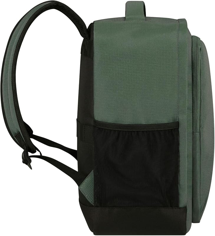Take2Cabin - Ryanair Kabinentasche 25 x 20 x 40 cm, 24 l, 0,40 kg, Handgepäck, Flugzeug-Rucksack S Untersitz, Grün (Dark Forest) — Foto 5 von 7