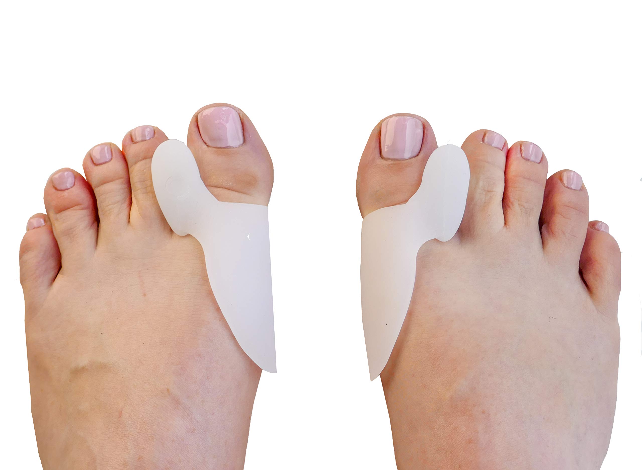Activ8 Wellbeing Bunion Corrector 2 in 1 Toe Spacer/Seperator & Bunion Protector Splint. Big Toe. Stretcher/Cushion. One Pair