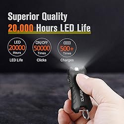 klarus Mi2 Mini LED Keychain Flashlights, Super