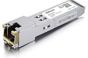 10Gtek 2.5G SFP-T, 2.5GBase-T, SFP to RJ45, Compatible with Fortinet, Netgear, TP-Link and Other Open Switches