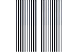 ELIPHS 20pcs 5/32 x 12in Acrylic Dowel Rods Sticks, Black Round Plastic Rods,- Standard Tolerance Opaque Black Acetal Copolymer Rods Meets ASTM D6778 Specifications Perfect for Non-Marring Fixtures