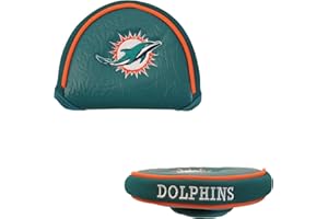 Team Golf NFL Golf Club Mallet Putter Headcover, Fits Most Mallet Putters, Scotty Cameron, Daddy Long Legs, Taylormade, Odyssey, Titleist, Ping, Callaway