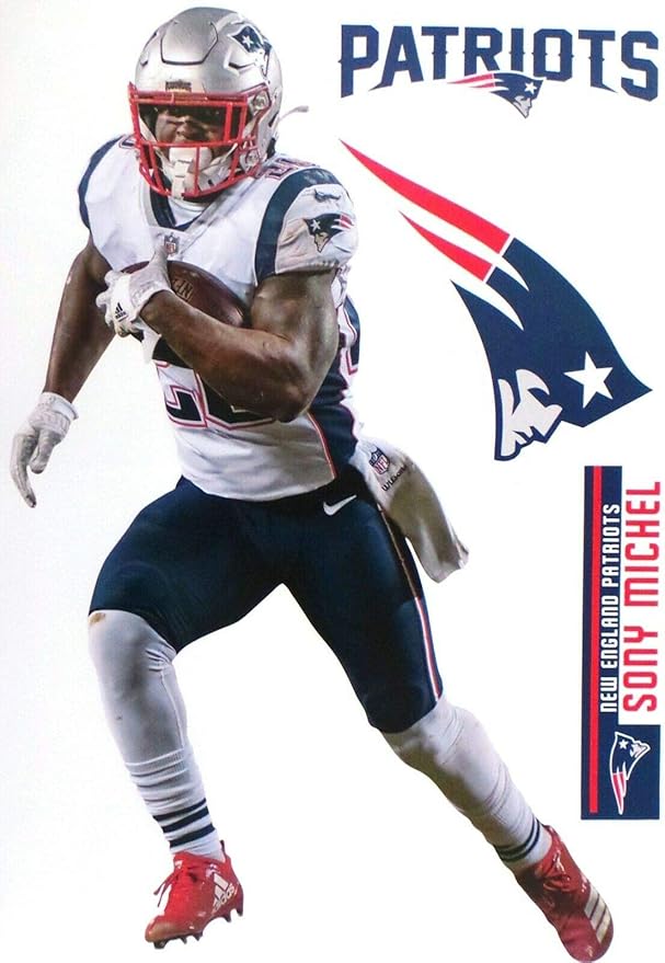 Amazon Co Jp Sp Images Inc ソニー Michel Patriots Fathead Teammate ステッカー 壁デカール 10x16 5 スポーツ アウトドア