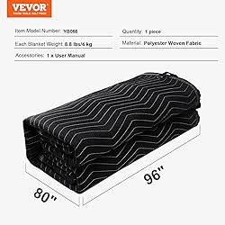 VEVOR Sound Dampening Blanket, 96" x 80", Extra