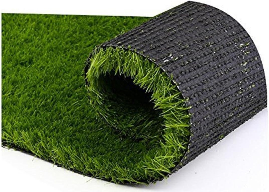 Cozyland Artificial Grass Polyester Turf Carpet - 78"x72", Green