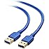 Cable Matters SuperSpeed USB 3.0 Type A Cable in Blue 15 Feet