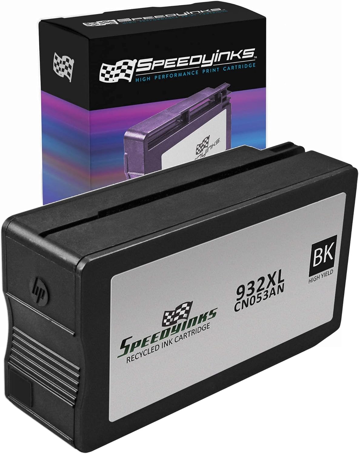 Speedy Inks Remanufactured Ink Cartridge Replacement for HP 932XL CN053AN High Yield (Black)
