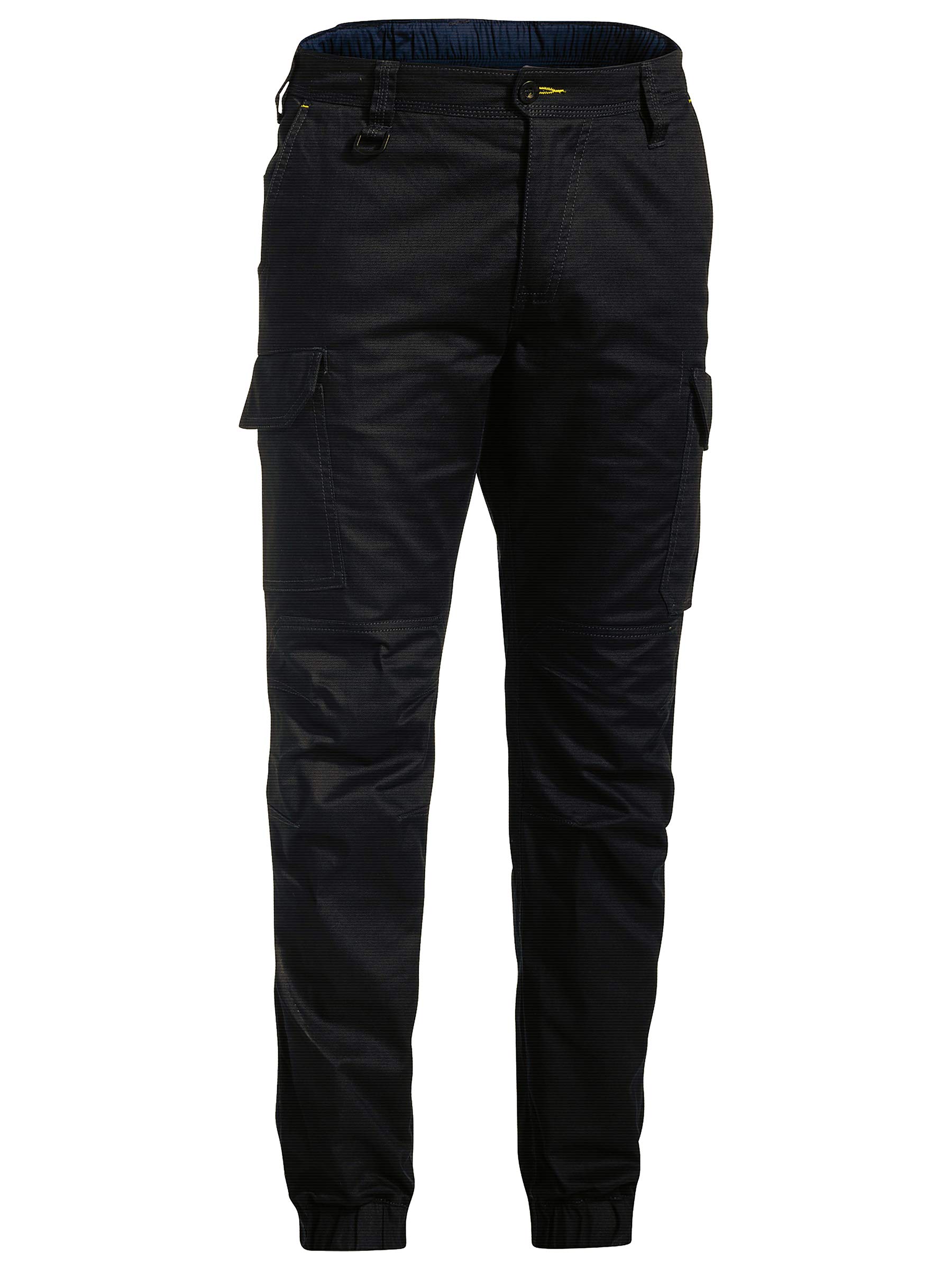 Bisley Workwear UKBPC6332_BBLK Flex & Move Stretch Canvas Stove Pipe Trousers - Black, 38
