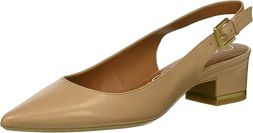 calvin klein glorianne leather slingback pumps