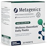 Metagenics Wellness Essentials Daily Packs - Multivitamin & Omega-3 Packets with Vitamins A, C, D, E & B - Supports Heart, Brain, Immune & Bone Health* - Non-GMO, Gluten-Free - GMP Certified Facility