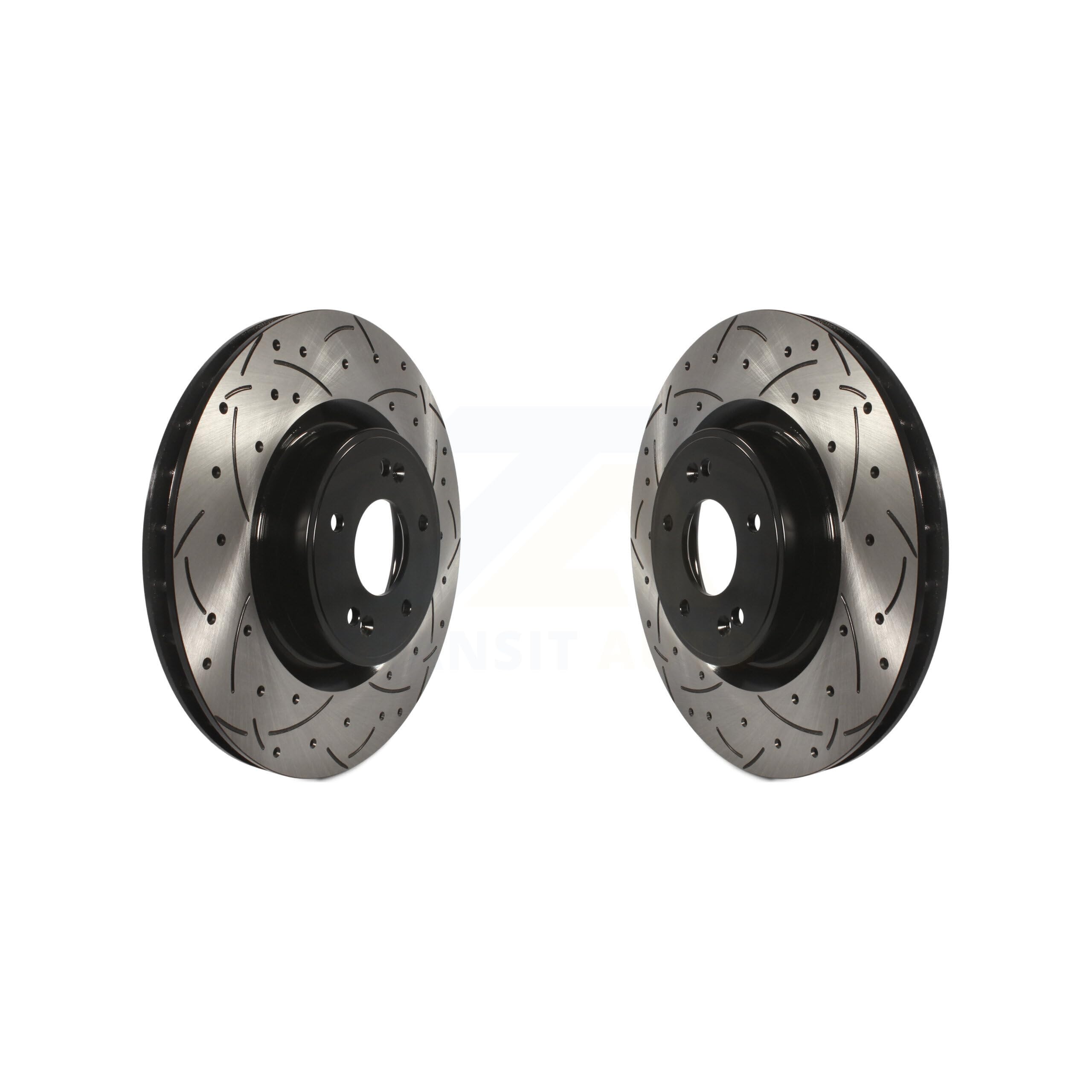 DS-One Front Coated Drilled Slotted Disc Brake