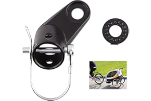 BEGAO Bike Trailer Hitch for Instep Schwinn Bike, Bike Trailer Coupler Hitch Attachment Angled Elbow for Instep & Schwinn Bike Trailers, Cycling Adapter Accessories