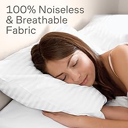 Set of 4 Pillow Protectors with Zipper Standard
