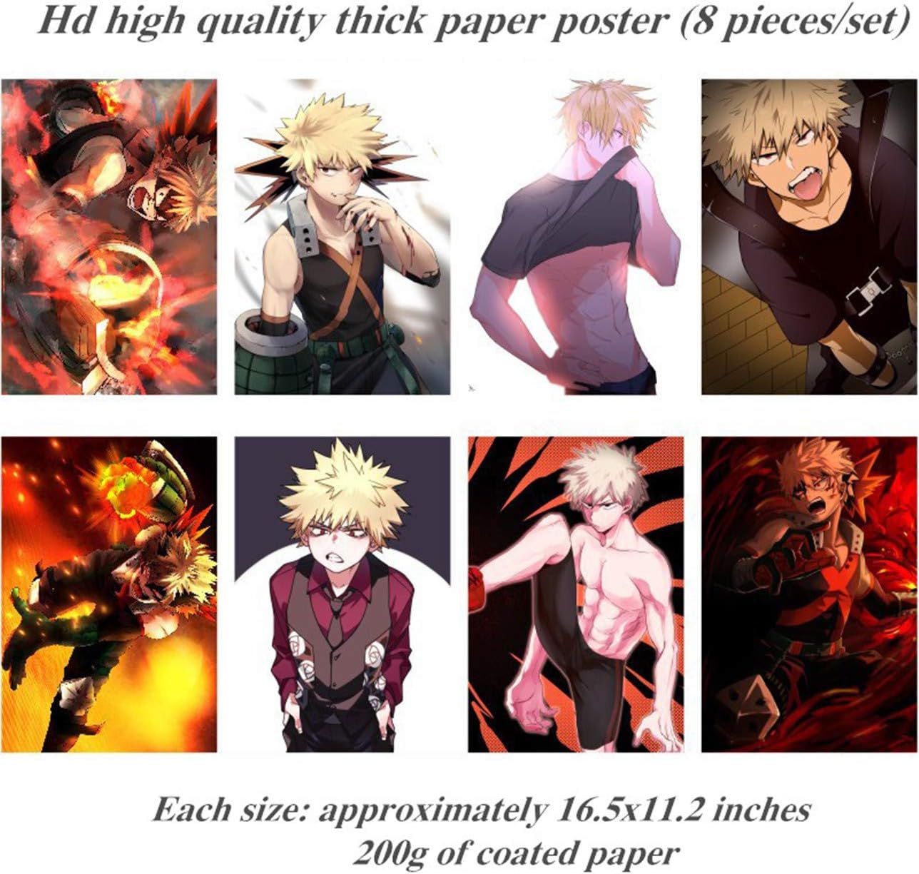 Matthew Klug My Hero Academia Bakugou Katsuki Poster
