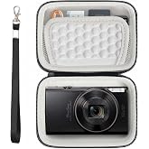 Case for Canon PowerShot ELPH 360 HS A/ 360 HS/ 360/IXY 650 Digital Camera | Inner Space Fits Compact Cameras. Water &amp; Shock Resistant EVA Shell For Daily, Travel. Mesh Pocket Holds Cables &amp; Accessories