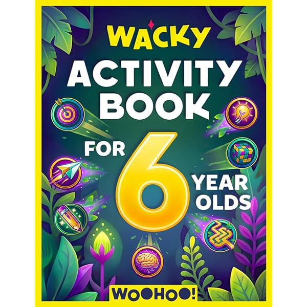 I Am 6 and Super Smart : Six Year Old Activity Book Packed With