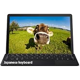 Microsoft Surface Go 2 Tablet Core M3-8100Y 8GB RAM 128GB SSD(Renewed) | 10.5" IPS Touch-Screen FHD Display, Platinum Windows 11 Pro Surface tablet, Japanese Keyboard