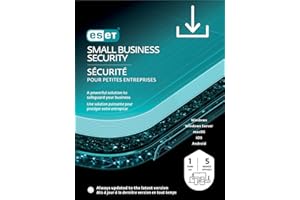 ESET Small Business Security | 2025 Edition | 5 Devices | 1 Year | Small Business Software | Server Protection | VPN | Ransom