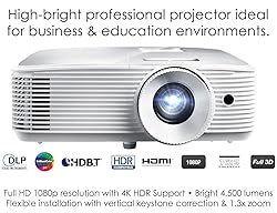 Optoma EH412 1080P HDR DLP Professional Projector