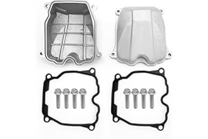 Saihisday 2 Pcs Valve Cover 420610393 Bonnet 420630260 with Gasket and Bolts Replacement for Can am BRP 800 1000