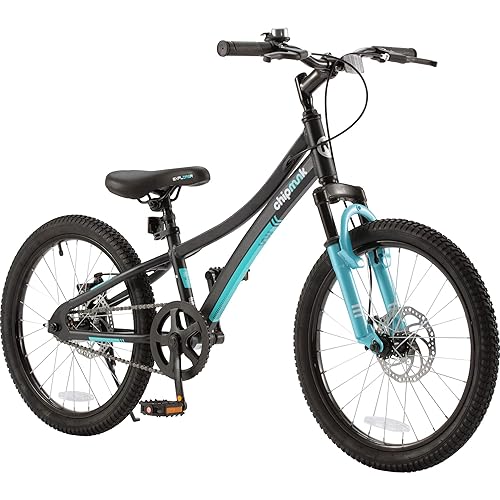 Royalbaby Kids Mountain Bike Aluminium 20/24 Inch MTB Sports Bicycle,  1-Speed/8-Speed Hardtail Dual Disc Brakes Front Suspension Boys Girls Teens  Ages