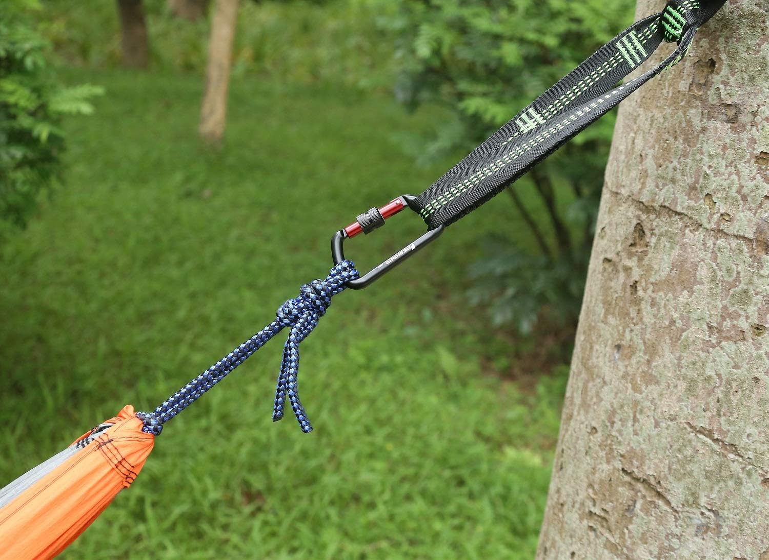 NEW 3inch Locking Carabiner Clips, Weight Rating 2698lbs, Screw-gate Aluminum Carabiners Heavy Duty, for Hammocks, Yoga Swing, Camping, Keychain, Locking Dogs, Black: Sports & Outdoors