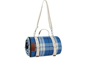 ZORMY Extra Large Picnic Blanket Beach Mat Waterproof Folding Picnic Outdoor Blanket 79" x 59" Oversized Rug Portable Blanket with Stakes for Outdoor Picnics, Camping Beach Concert Grass