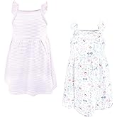 Hudson Baby and Toddler Girls Cotton Dresses