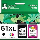 61 XL Ink 61XL Ink Cartridge Combo Pack Black And Tri-Color Replacement For HP Cartridge For Envy 4500 5530 DeskJet 1000 3000 Officejet 4630 Printer - View #12