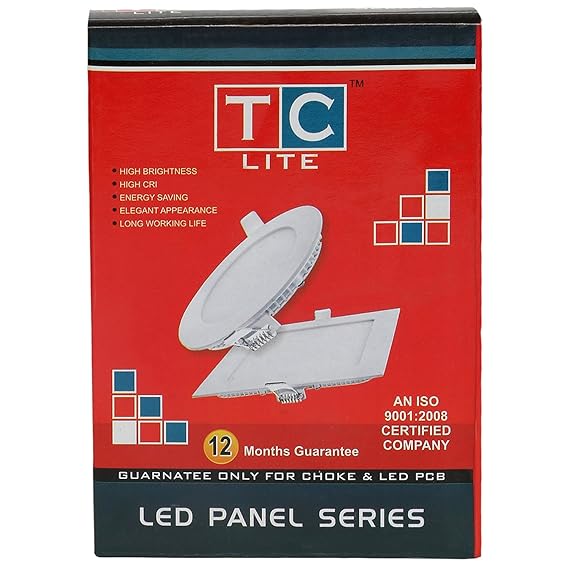 T.C LITE Recessed Ceiling lights (White and Pack of 2)