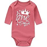 One Outfit Baby First Birthday Outfit Girl Baby Clothes Funny Baby Bodysuits First Birthday Gifts For Girls