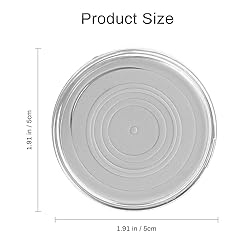 NUOBESTY 40pcs 50mm Coin Capsules Case Holder