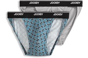 Jockey Men's Underwear Men's Elance String Bikini - 2 Pack