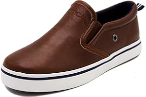 Nautica Kid's Slip-On Casual Shoe Athletic Sneaker - Youth-Toddler Akeley | Boy - Girl | (Big Kid/Little Kid/Toddler)