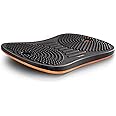 FEZIBO Standing Desk Mat Balance Board, Anti Fatigue Mat Standing Desk Office, Wobble Board with Ergonomic Design, Obsidian Black