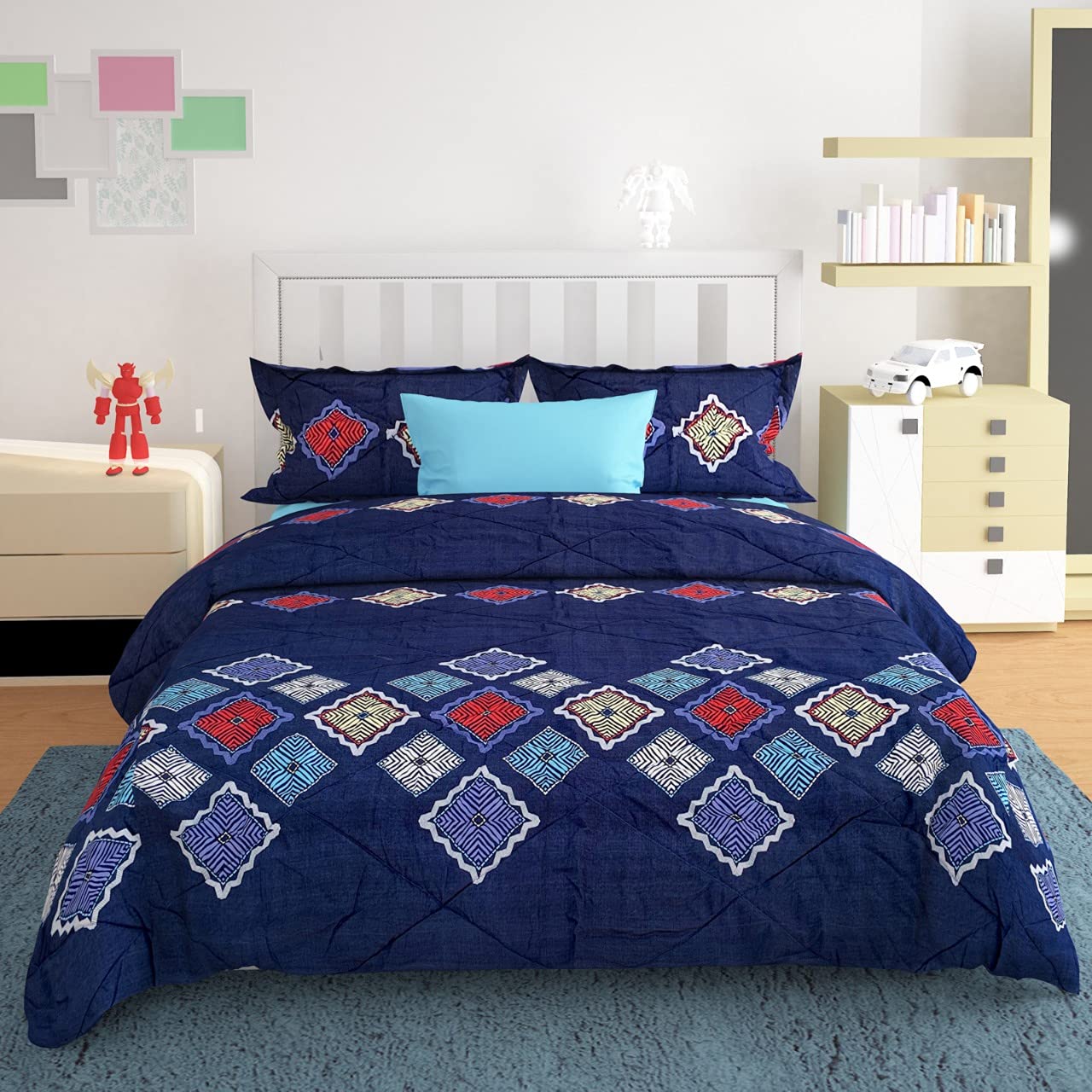 Buy BOMBSHELL Supreme Super King Size Double Bed Reversible Comforter