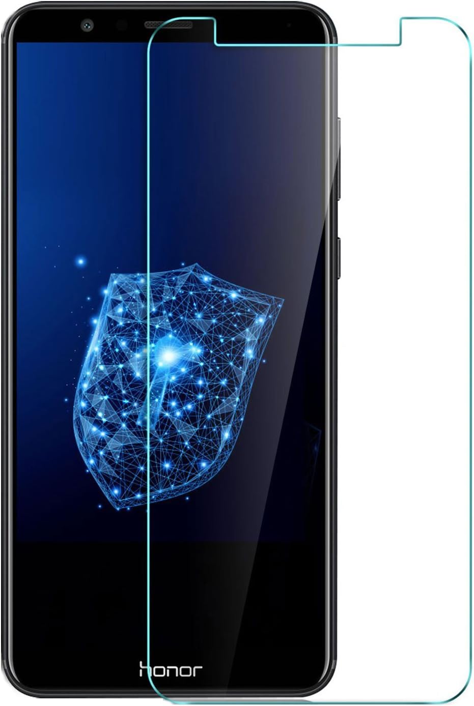 Samsung Galaxy A8 Star Screen Protector, Morimoku 9H Hardness HD clear Bubble Free Installation High Responsivity Tempered Glass Screen Protector for Samsung Galaxy A8 Star phone(Clear)(2pack）
