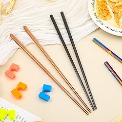5 Pairs Reusable Chopstick Helpers Non Slippery