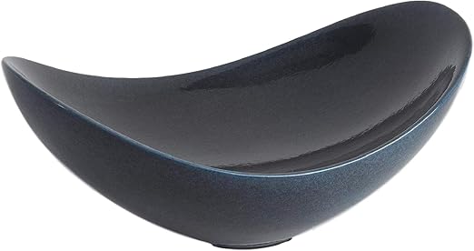 Amazon Com Global Views Dark Teal Midcentury Swoop Shape