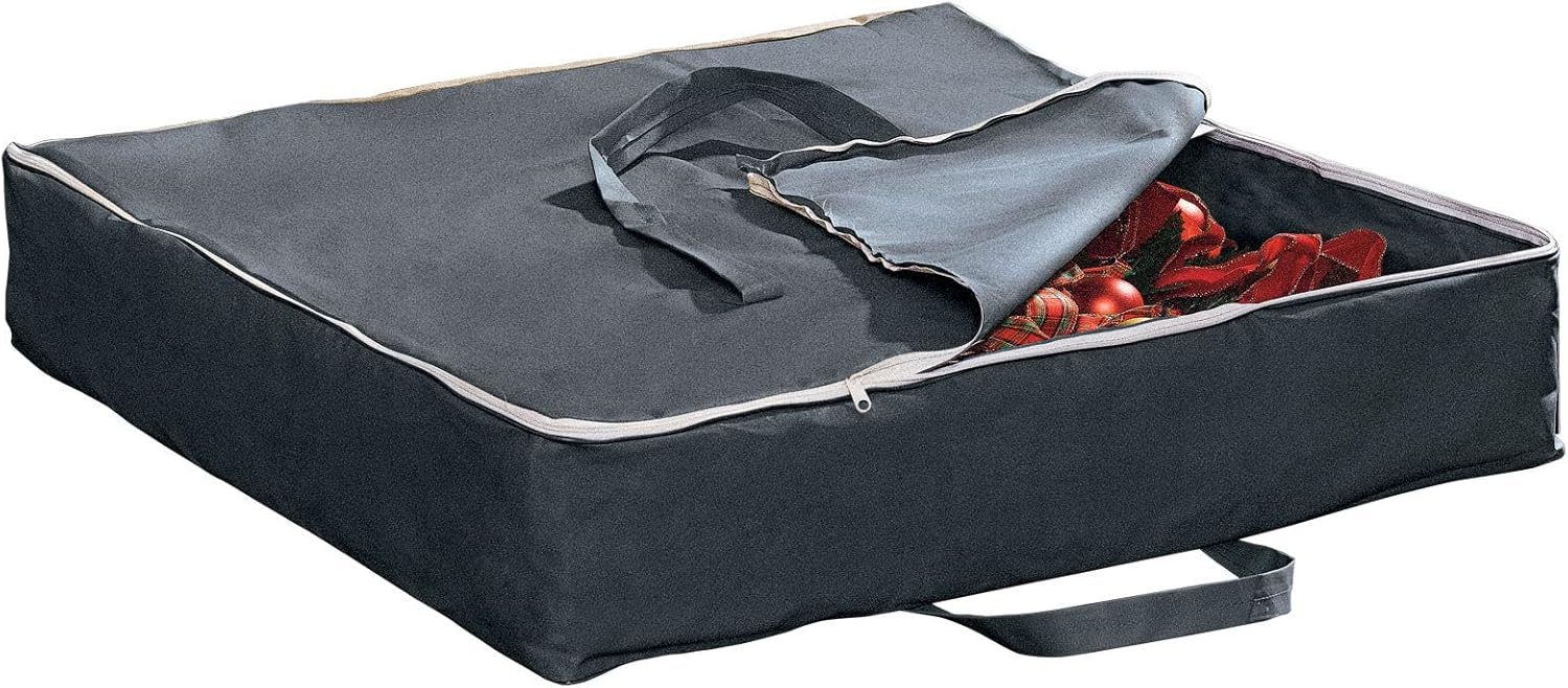 Holiday Décor Storage - BrylaneHome 6 Foot Pop-Up Tree Storage Bag Christmas Decoration, Gray