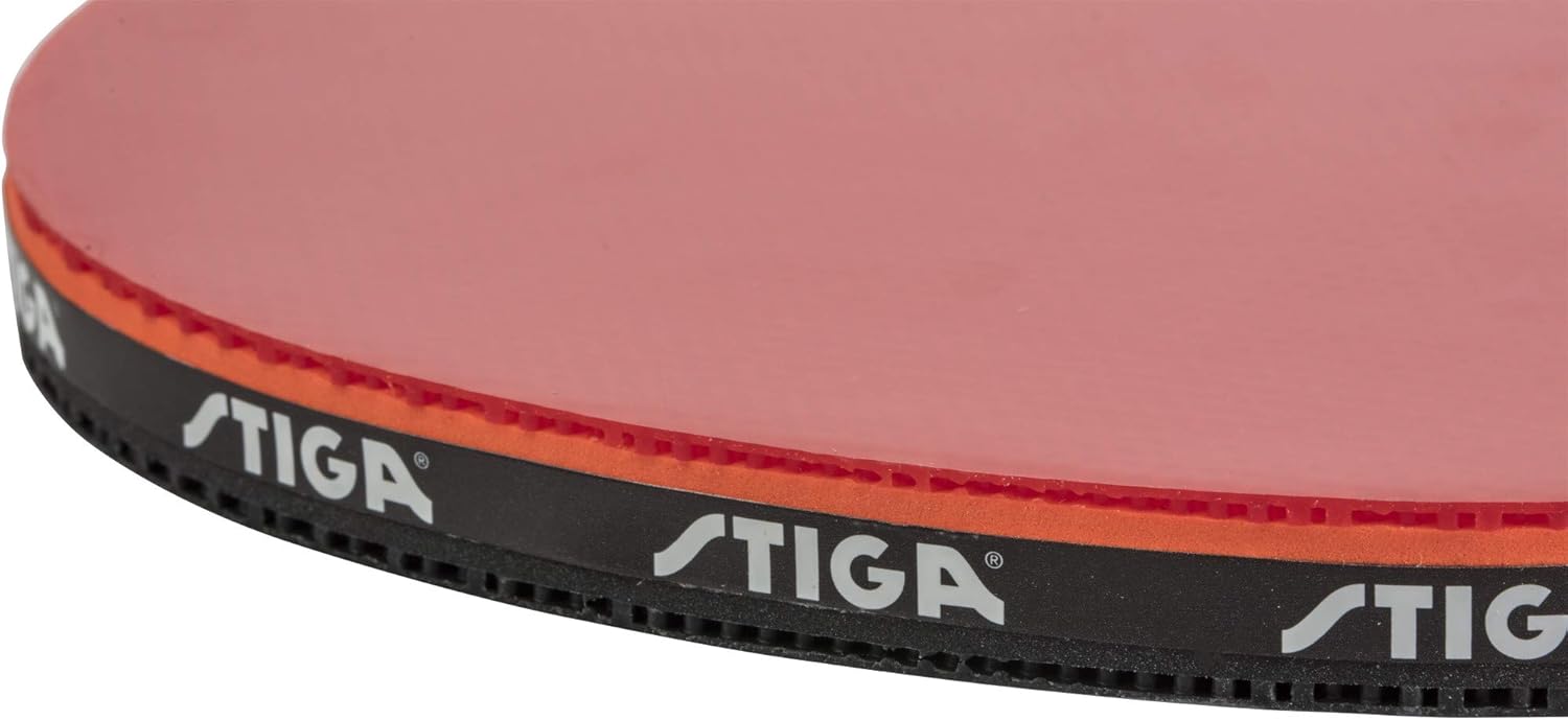 STIGA Talon Table Tennis Racket, Red : Sports & Outdoors
