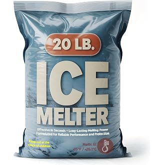 Maple99 Ice Melt Safer for Concrete-20 lb Bag, Ice Breaker Blend for Snow Ice Melt, Salt for Snow and Ice Removal, Sidewalk Salt, Driveway Salt, Snow Melt - View 8
