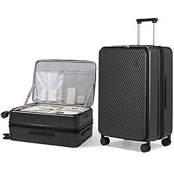 mixi 24 Inch Large Expandable Checked Luggage PC