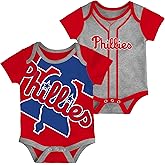 Outerstuff MLB Newborn & Infants 0-24 Months 2 Piece Team Graphic Creeper Bodysuit Romper Set